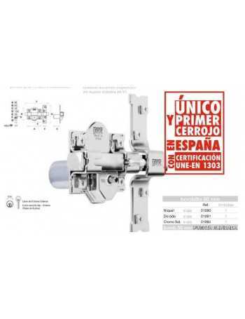 CERROJO FAC 946-RP/80 UVE NIQUEL.