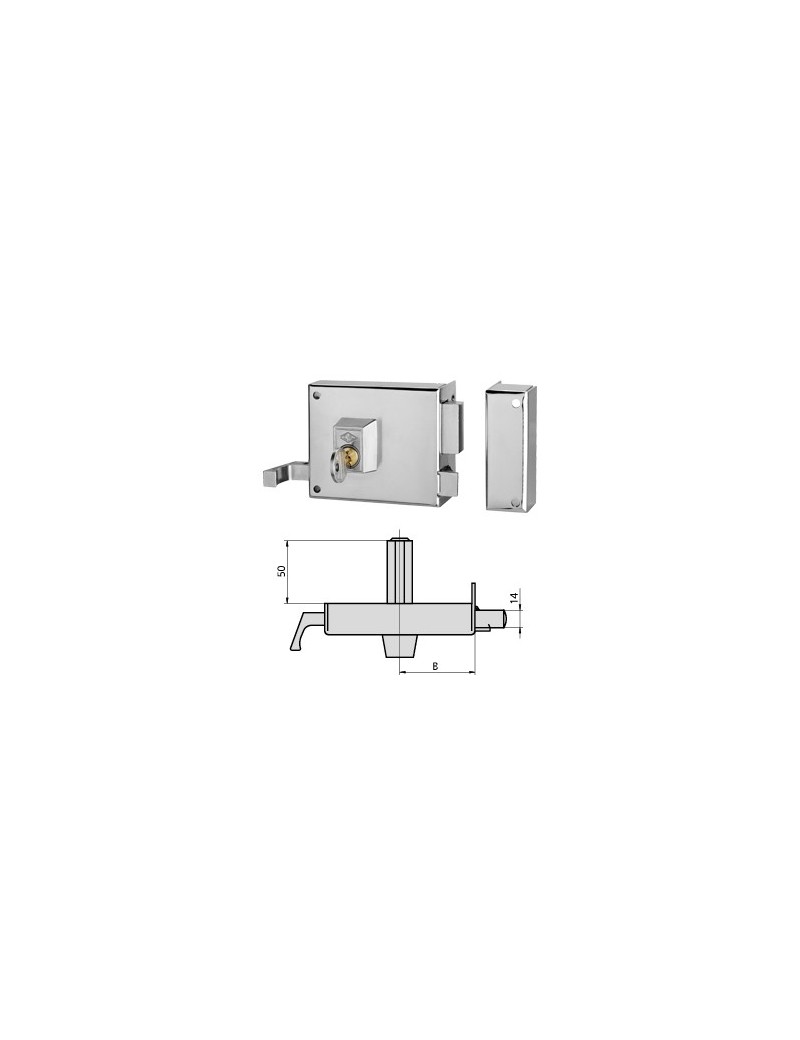 CERRADURA CVL 1125 R -100 D