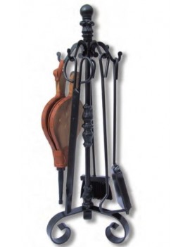 JUEGO CHIMENEA 5P. B.FUNDIDA.