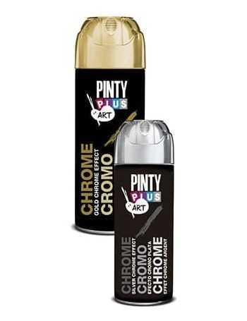PINTURA SPRAY 520 EFECTO CROMO C150
