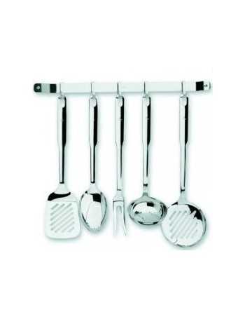 JUEGO 5 PIEZAS SERVIR INOX.