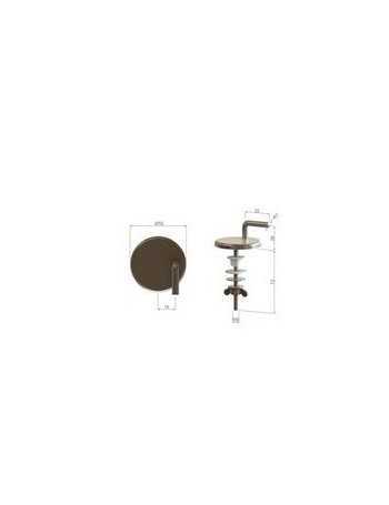 JUEGO TORNILLOS TAPA WC METALICOS