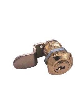 CERRADURA BUZON 713-20 ORO CUADRADO. 2