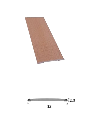 TAPAJUNTAS HAYA PVC 35X1 PLANO.