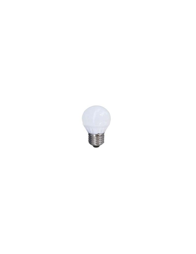 BOMBILLA LED E-27 5 W ESFERICA.