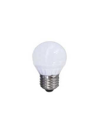 BOMBILLA LED E-27 5 W ESFERICA.