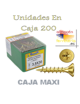 MAXI TORNILLO POZI 3.5X16