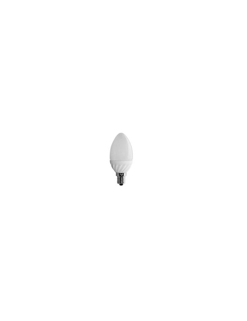 BOMBILLA LED VELA E-14 5W 6000K.