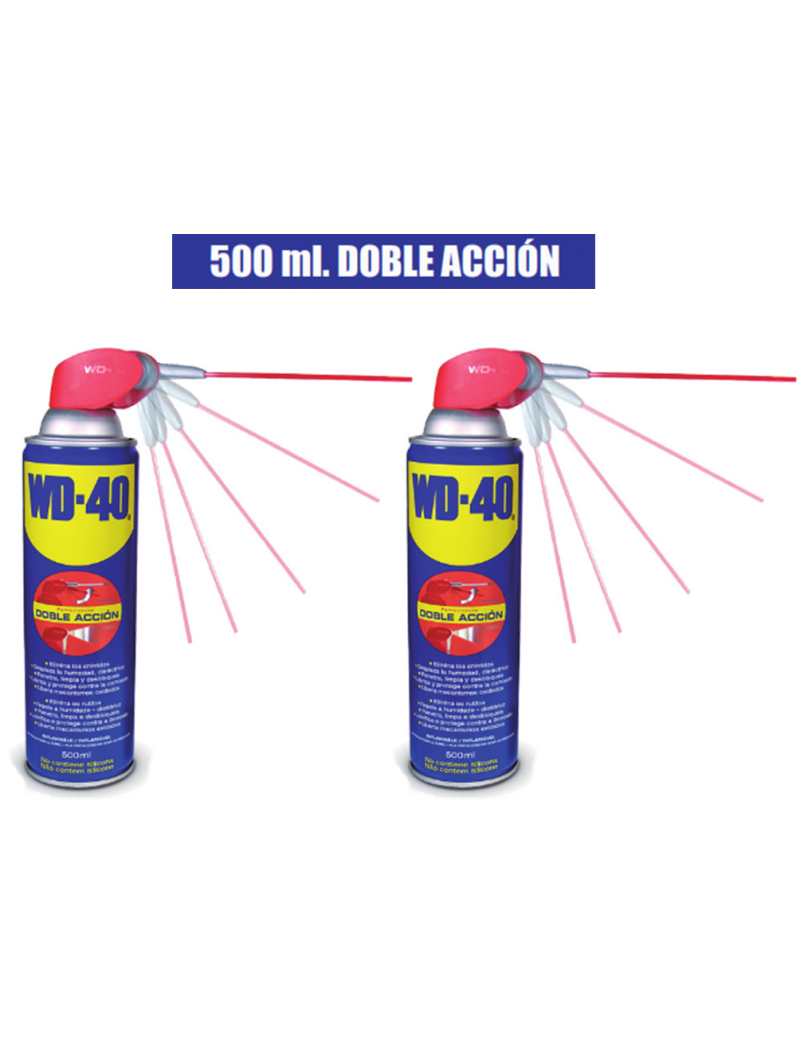 ACEITE MULTIUSOS WD-40 500 ML.