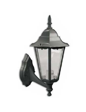 FAROL DE PARED DE JARDÍN 100W NEGRO UP