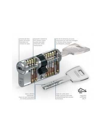BOMBILLO ABUS X12R 40X50 NI.
