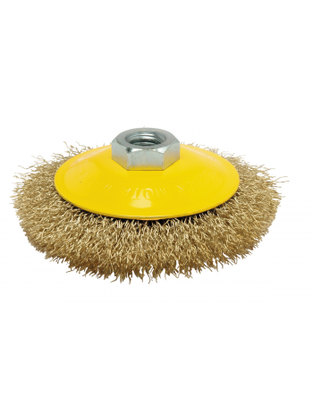 CEPILLO ACERO CONICO 100 MM.