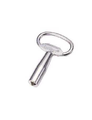 LLAVE FIJA CIERRE TRIANGULO NIQUEL 8MM.