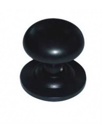 POMO PUERTA 70 mm NEGRO.
