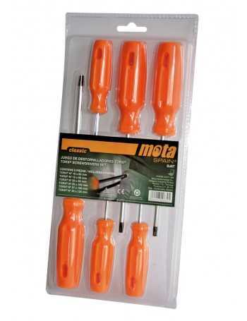 JUEGO DESTOR.TORX 6 UND.