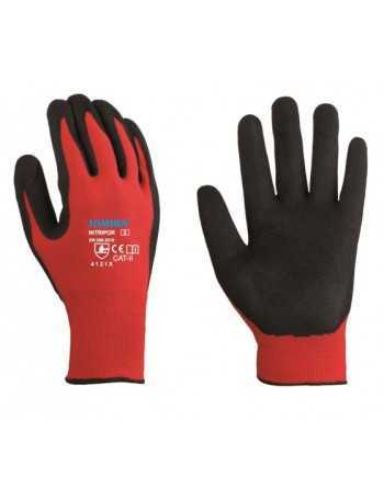 GUANTE NITRILO ROJO T8-M