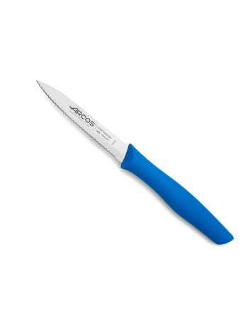 CUCHILLO MOND.PERLADO AZUL 100 MM.