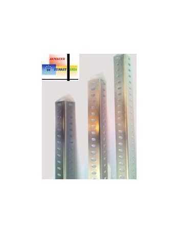 ANGULO RANURADO 1.5 MTR 40X40 GALVZO