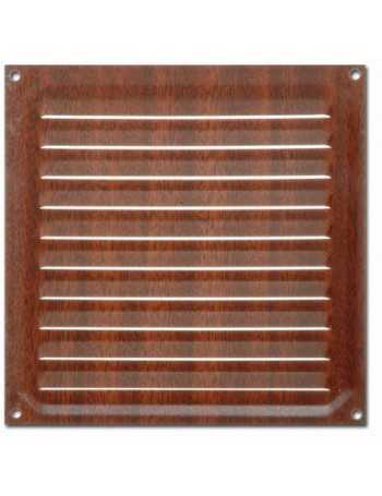 REJILLA VENTIL.MADERA OSCURA 15X15.