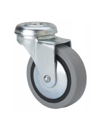 RUEDA 50 AGUJERO PASANTE GRIS