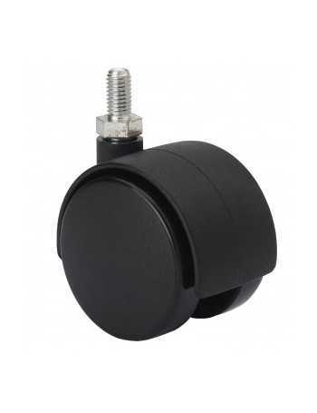 RUEDA 50 ESPIGA ROSC. M10 GRIS.