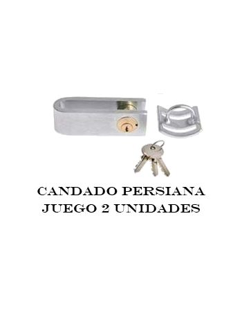 CANDADO KAYS PERSIANA (JUEGO)