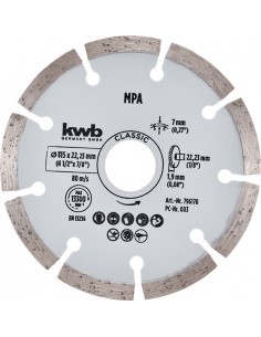 DISCO DIAMANTE SEGM.125 EINHELL.