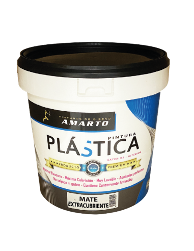 Pintura Plástica MATE EXTRACUBRIENTE