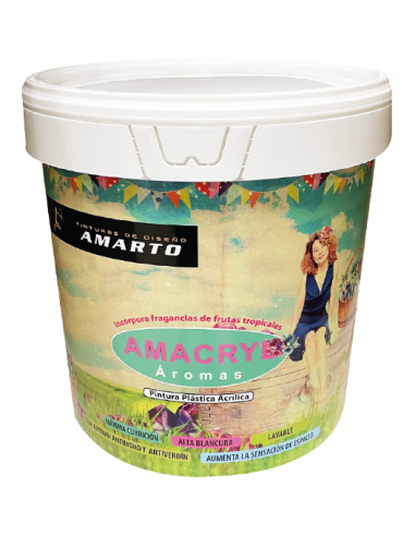 Pintura Plástica MATE AMACRYL AROMAS