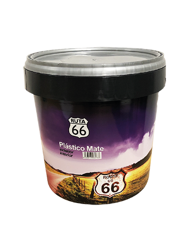 Pintura Plástica MATE R-66 EXTERIOR