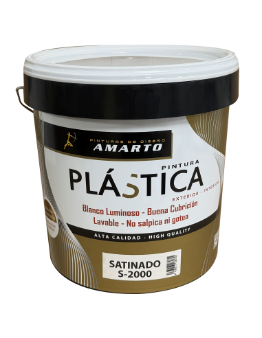 Pintura Plástica SATINADO S-2000