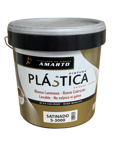 Pintura Plástica SATINADO S-3000