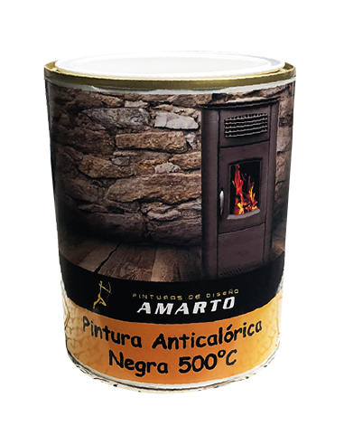 Pintura Anticalórica 500º NEGRA