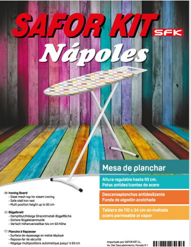 TABLA PL. 110X34. NAPOLES.