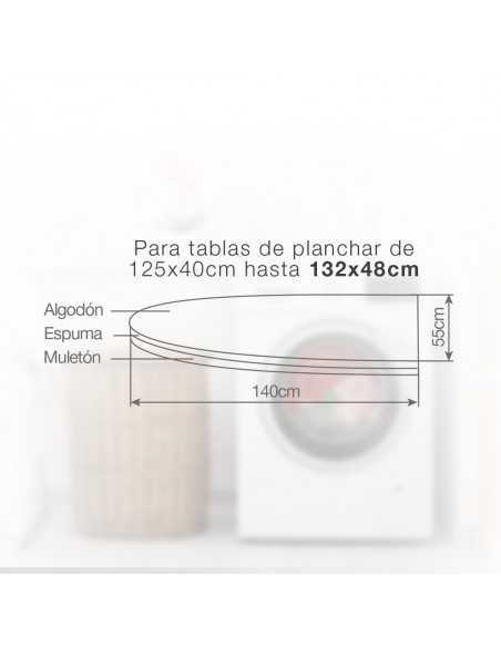 FUNDA TABLA PLANCHA 140X55 CM.