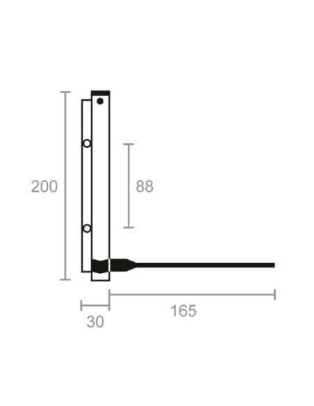 MUELLE CIERRAPUERTAS LATERAL PLATA
