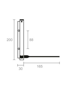 MUELLE CIERRAPUERTAS LATERAL ORO 2