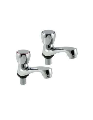 GRIFO LAVABO JUEGO 2 PIEZAS