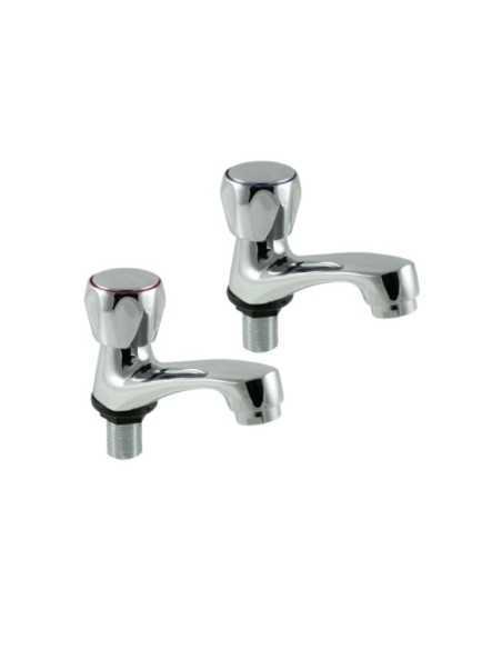 GRIFO LAVABO JUEGO 2 PIEZAS