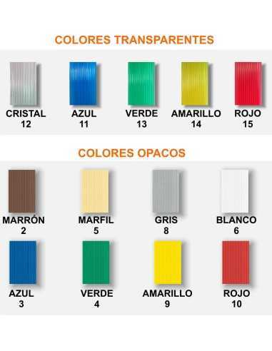 Cortina Medida Estandar Md: Estriada