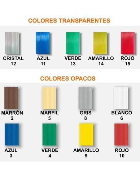 Cortina Medida Estandar Md: Estriada