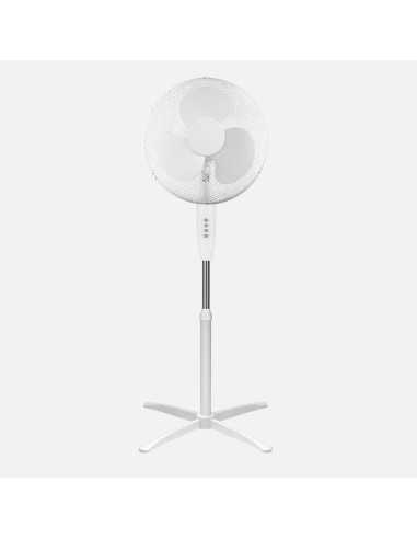VENTILADOR PIE 50W 3 VEL.BL.