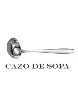 CAZO DE SOPA INOX.