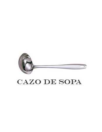 CAZO DE SOPA INOX.