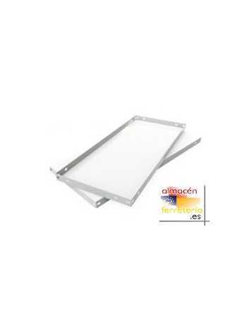 BANDEJA RANURADA 60X50 BLANCA