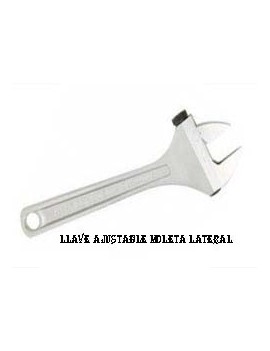 LLAVE AJUSTABLE M/LATERAL 10