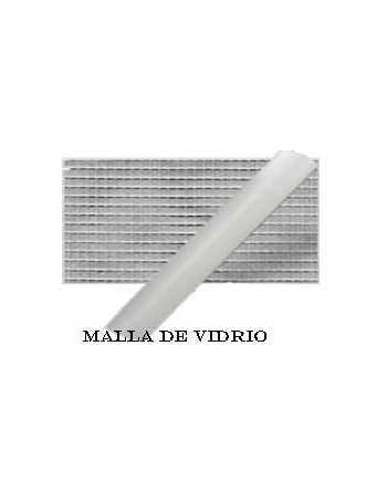 MALLA FIBRA DE VIDRIO GRIS 1.2X30