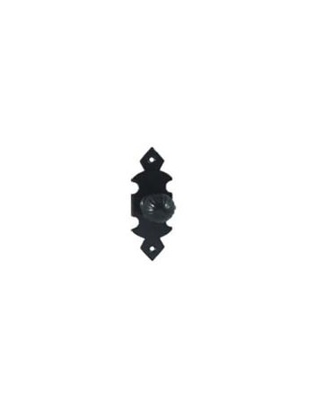 TIRADOR MALETERO NEGRO 92X30MM