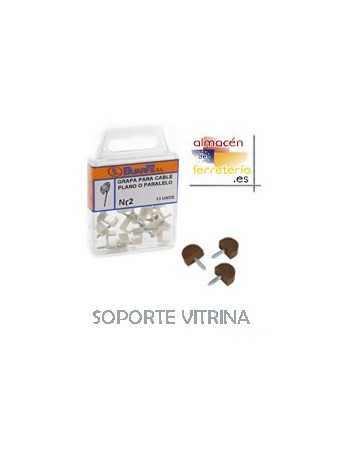 BLISTER SOPORTE VITRINA BLANCO 33X20