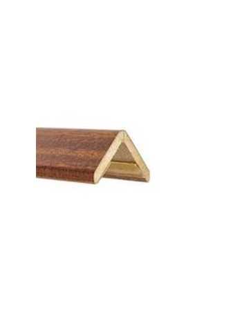 ANGULO MDF ADH. 3X3X260CM NOGAL